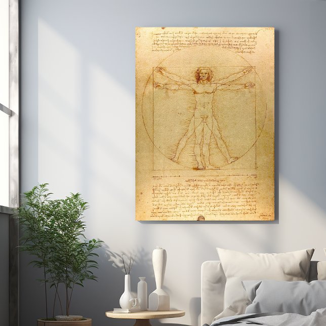 Leonardo Da Vinci, Vitruvian Man, Golden Ratio Photo Print (Creator Uploaded)