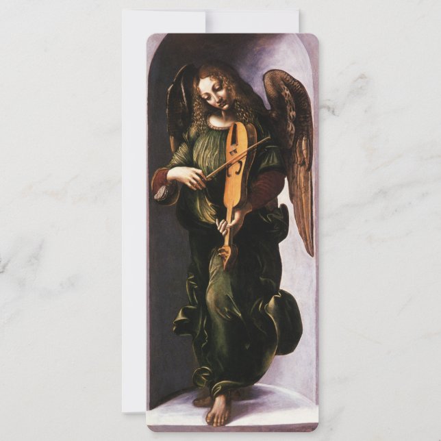 Leonardo da Vinci's Angel in Green with a Vielle (Front)