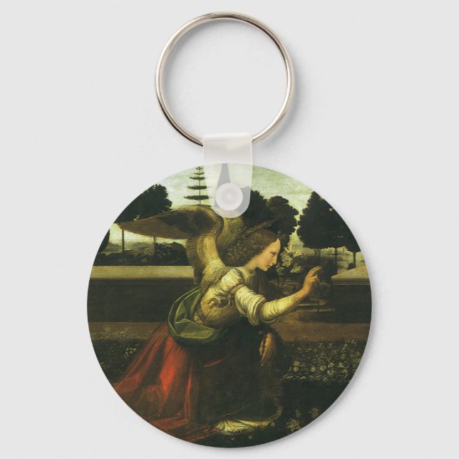 Leonardo da Vinci's Annunciation of the Lord Key Ring (Front)