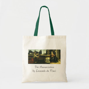Leonardo da Vinci's Annunciation of the Lord Tote Bag