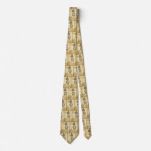 Leonardo da Vinci's Architectural Cathedral Study Tie