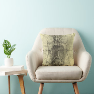 Leonardo da Vinci's Human Anatomy, Female Torso Cushion