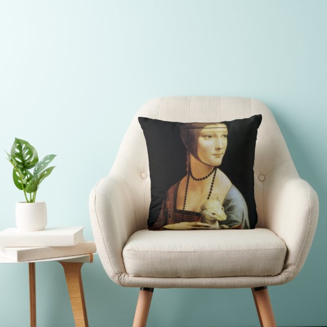 Leonardo da Vinci's Lady with an Ermine Cushion (Chair)