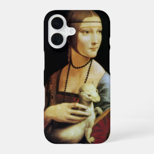 Leonardo da Vinci's Lady with an Ermine iPhone 16 Case