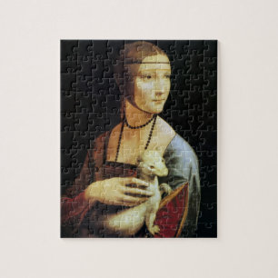 Leonardo da Vinci's Lady with an Ermine Jigsaw Puzzle