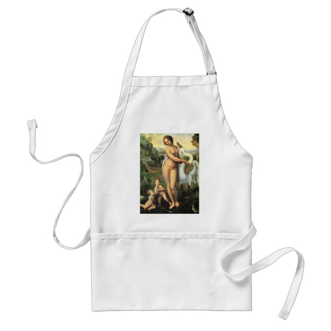 Leonardo da Vinci's Leda and the Swan Standard Apron (Front)