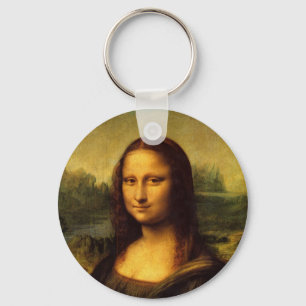Leonardo Da Vinci's Mona Lisa Key Ring