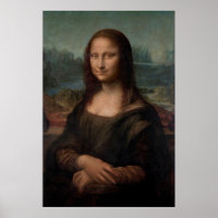 Leonardo Da Vinci's Mona Lisa Poster