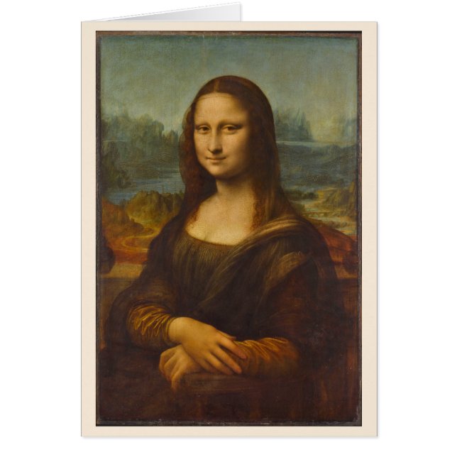 Leonardo da Vinci's Mona Lisa, Renaissance Art (Front)