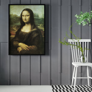 Leonardo da Vinci's Mona Lisa, Renaissance Art Poster