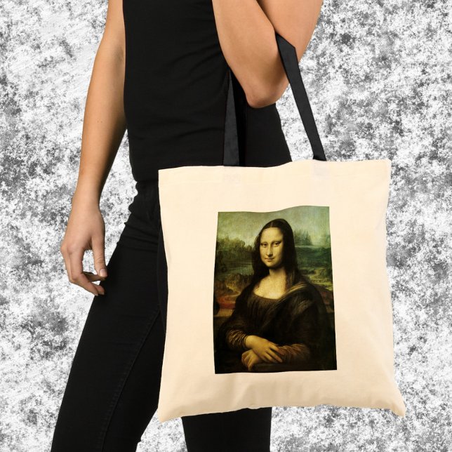 Leonardo da Vinci's Mona Lisa, Renaissance Art Tote Bag (Creator Uploaded)