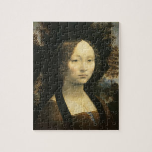 Leonardo da Vinci's Portrait of Ginevra Benci Jigsaw Puzzle