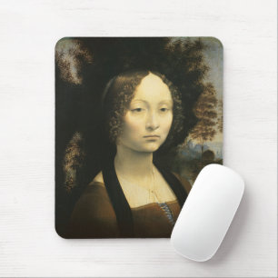 Leonardo da Vinci's Portrait of Ginevra Benci Mouse Pad