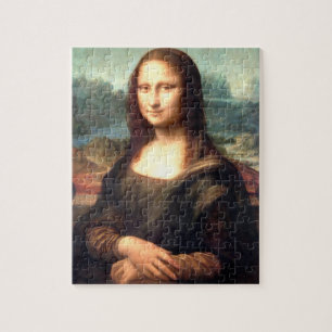 Leonardo da Vinci's Portrait of Mona Lisa  Jigsaw  Puzzle