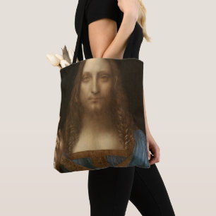 Leonardo da Vinci's Salvator Mundi (Jesus Christ) Tote Bag