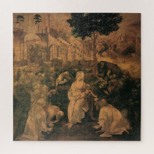 Leonardo da Vinci's The Adoration of the Magi Jigsaw Puzzle