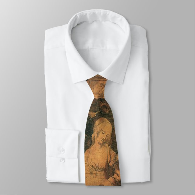 Leonardo da Vinci's The Adoration of the Magi Tie (Tied)