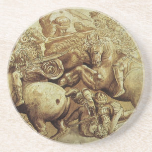 Leonardo da Vinci's The Battle of Anghiari Coaster