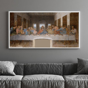 Leonardo da Vinci's The Last Supper (1495-1498) Poster