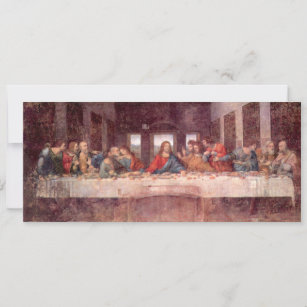 Leonardo da Vinci's The Last Supper Invitation