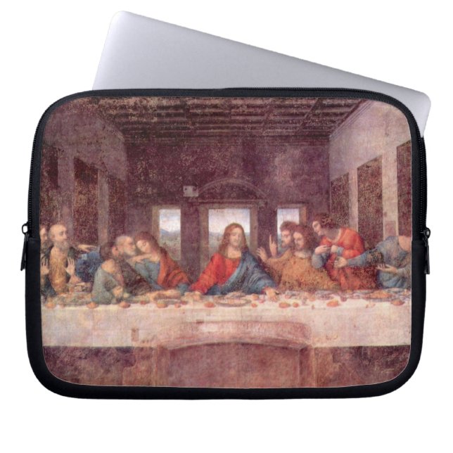 Leonardo da Vinci's The Last Supper Laptop Sleeve (Front)