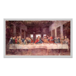 Leonardo da Vinci's The Last Supper Photo Print