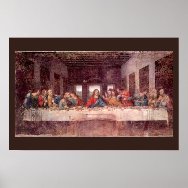 Leonardo da Vinci's The Last Supper Poster (Front)