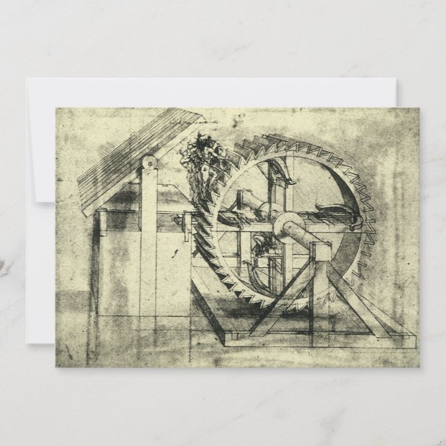 Leonardo da Vinci's Treadmill Powered Crossbow (Front)