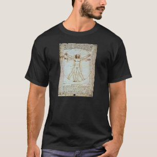 Leonardo Da Vinci's Vitruvian Man T-Shirt