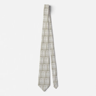 Leonardo da Vinci's Vitruvian Man Tie