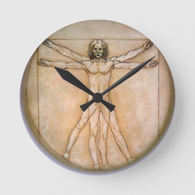 Leonardo Davinci clock (Front)