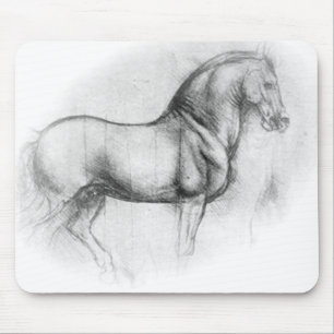 Leonardo DaVinci Horse mousepad