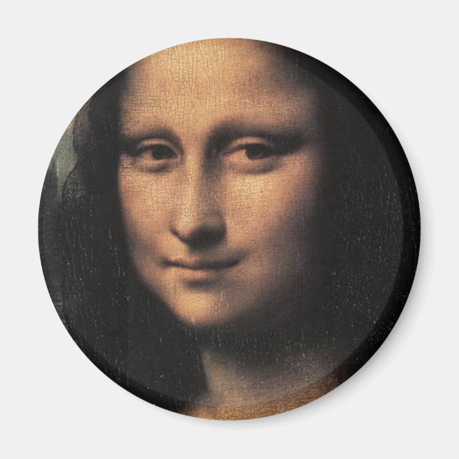 Leonardo DaVinci - Mona Lisa Magnet (Front)