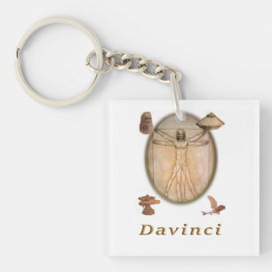 Leonardo Davinci products Key Ring