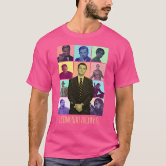 Leonardo Dicaprio - Iconic Roles Collage T-Shirt