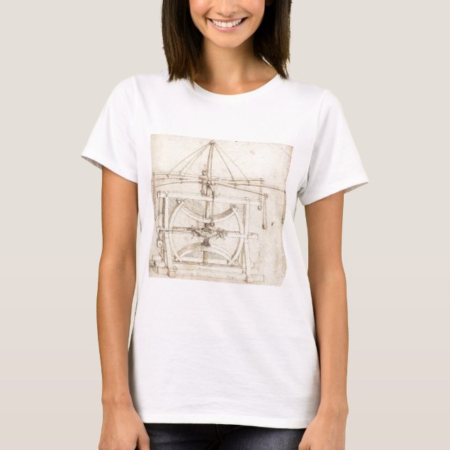 Leonardo Invention T-Shirt (Front)