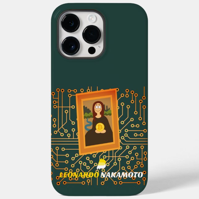 Leonardo Nakamoto Case-Mate iPhone Case (Back)