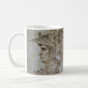 Leonardo’s Helmeted Warrior  Coffee Mug