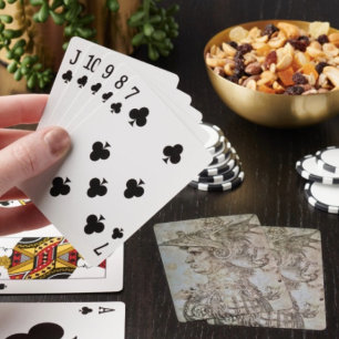 Leonardo’s Helmeted Warrior Playing Cards 