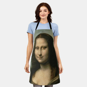 Leonardo Vinci Mona Lisa, c.1503-6 Apron