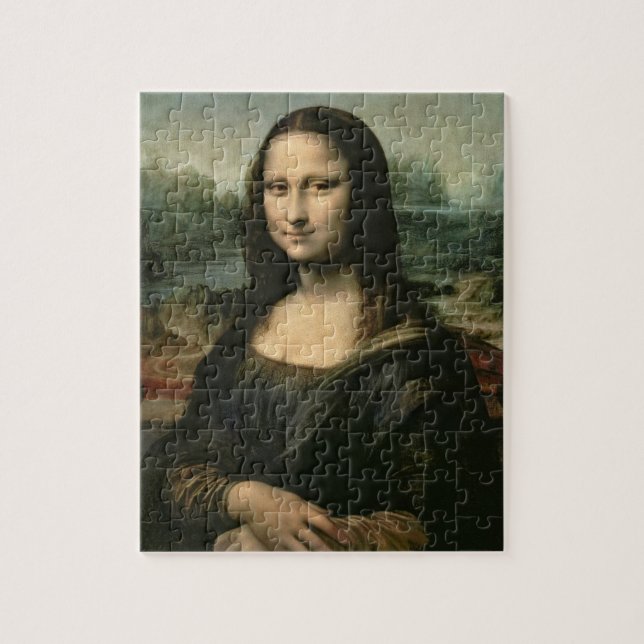 Leonardo Vinci | Mona Lisa, c.1503-6 Jigsaw Puzzle (Vertical)
