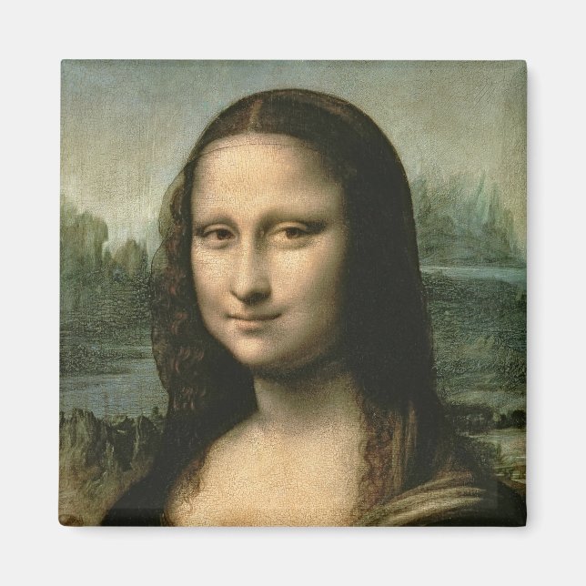 Leonardo Vinci | Mona Lisa, c.1503-6 Magnet (Front)