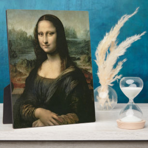 Leonardo Vinci Mona Lisa, c.1503-6 Plaque
