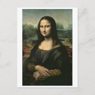 Leonardo Vinci   Mona Lisa, c.1503-6 Postcard