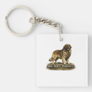 Leonberger – Big Soft Perfect Key Ring