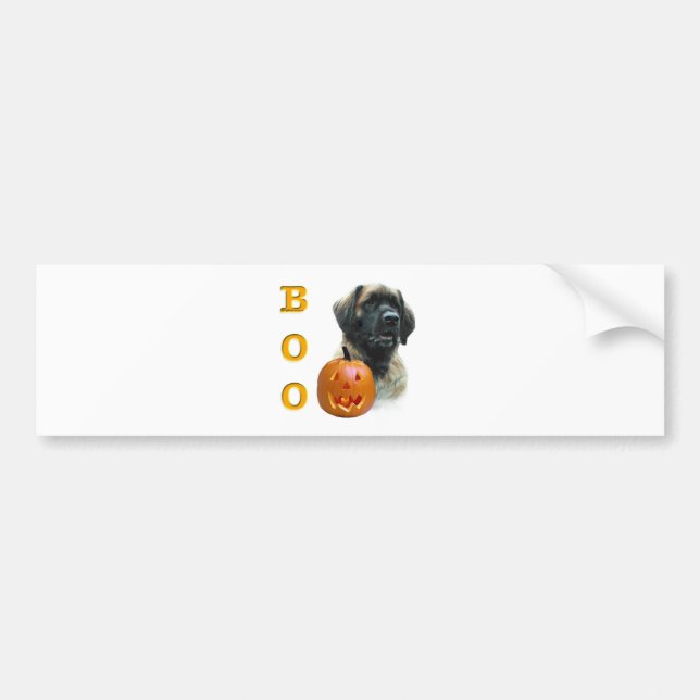 Leonberger Boo Bumper Sticker (Front)