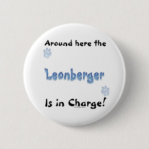 Leonberger Charge - Button