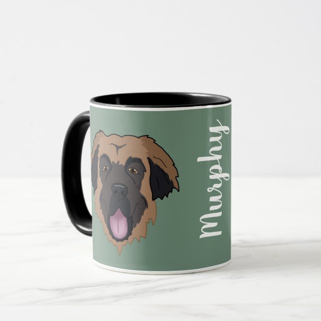  Leonberger Customisable Mug (Front Left)