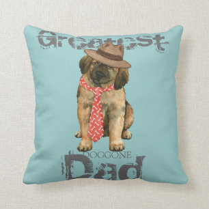 Leonberger Dad Cushion