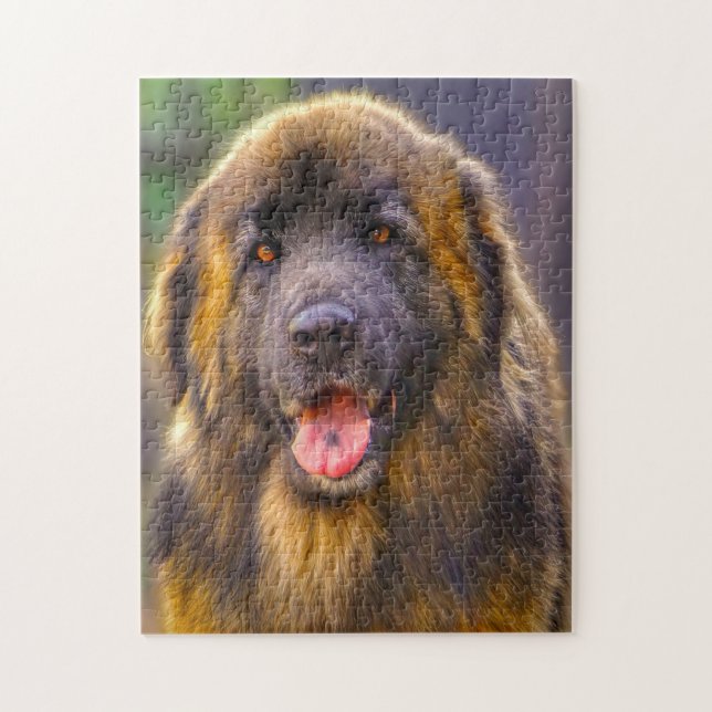 Leonberger Dog Breed Jigsaw. Jigsaw Puzzle (Vertical)